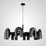 Подвесная люстра Inodesign Fanny Black 8 40.10055